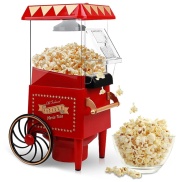 Popcorn Maker,Hot Air Popcorn Machine Vintage Tabletop Electric Popcorn
