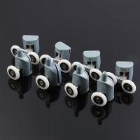 8pcs Shower Rooms Cabins Pulley Roller /Runners/Wheels/Pulleys Diameter 22/23/25MM (4double top 4 singel bottom )