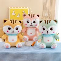 [COD] and cute squirrel doll plush toy girl bed companion home decoration factory wholesale