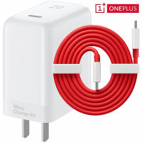 【 Stock】For Original Oneplus 65W US Fast Warp อะแดปเตอร์เครื่องชาร์จ1M USB-C To USB-C Quick Charge สายสำหรับข้อมูล OnePlus 8 Pro Nord 7T Pro