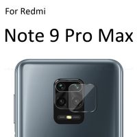 เลนส์กล้องถ่ายรูปสำหรับด้านหลัง Xiaomi Redmi Note 9S 9 Pro Max 9pro 9a 9 Prime ฟิล์มป้องกันด้านหลังกระจกนิรภัยใสปกป้องหน้าจอ