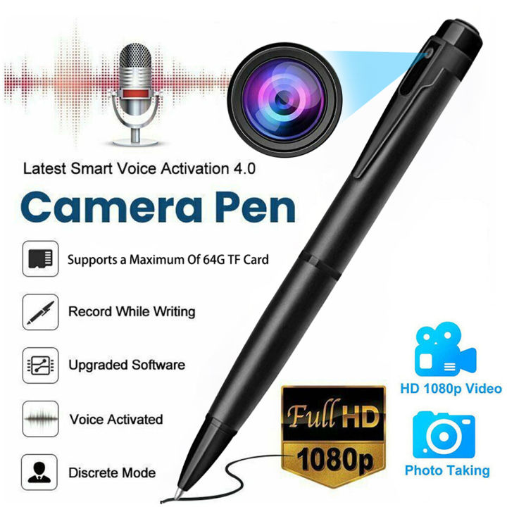 cuguu-กล้องปากกาสอดแนมคุณภาพสูงปากกา-hd-กล้องจิ๋วกล้องสอดแนมกล้องปากกา1080p-กล้องถ่ายวิดีโอ3ชั่วโมงตัวกล้องง่ายต่อการพกพาเครื่องเสียง
