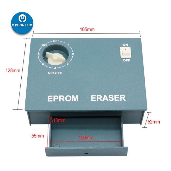 Ultraviolet EPROM Eraser EPROM Data Erase Tool Erase 6 Chips UV EPROM