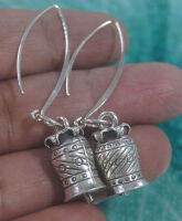 Exotic earrings pure silver Thai Karen hill tribe กลมกลมสวยงามไทยตำหูเงินกระเหรี่ยงทำจากมือชาวเขางานฝีมือสวยของฝากที่มีคุณค่าของฝากถูกใจ มีคุณค่า