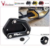 ✗☋﹍ SV 650 S Motorcycle Side Stand For Suzuki SV650S SV 650S SV650 S 2003-2007 Foot Support Motor Bike Kickstand Accessories