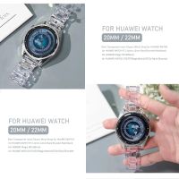 Glacier strap for Samsung Galaxy watch 4/classic/Active 2 46mm/44mm transparent 20mm 22mm bracelet Amazfit GTS/GTR 3/2e/pro band