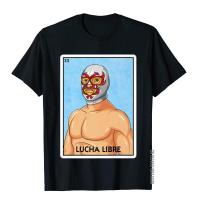 Lucha Libre Mexican Card Game Mexican Wrestler Bingo Tshirt Shirts Prevailing Male Tshirts