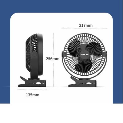 OPOLAR Portable Fan 10000MAh Rechargeable USB Desk Fan Small Mini Quiet Desktop Fan for Office Home Bedroom,Strong Airflow gfTH