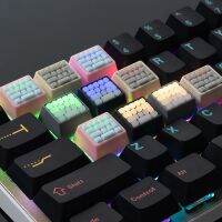 （Miss qis keycap） T Eclado Gamer PBT ปุ่มกด WASDESC 41U MechanicalCap Backlit RGB CustomizDIY MxGK61K3 K8