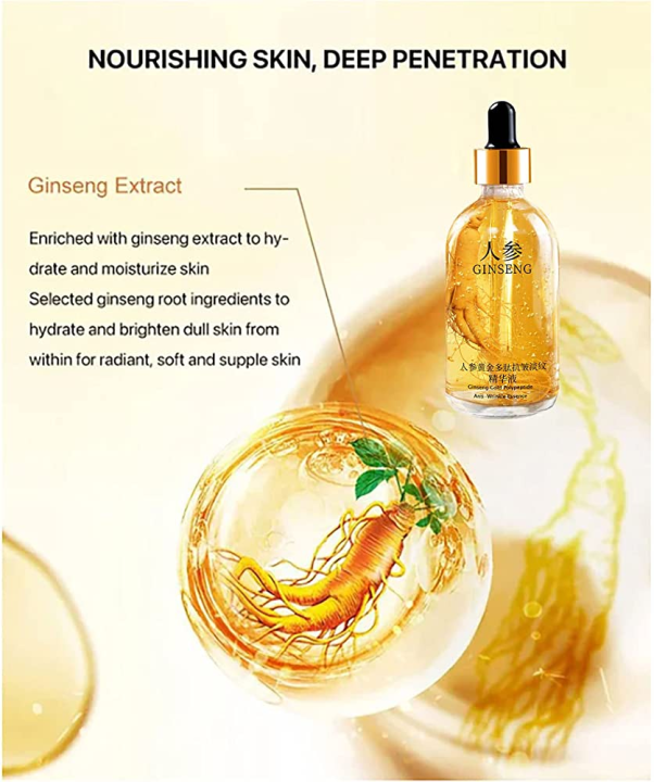 LEGIT Biaoquan Ginseng Gold Polypeptide Essent wrinkle Treatment 100ml