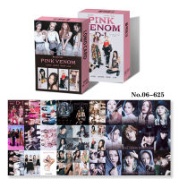 LOMO CARD BLACKPINK Born Pink Pink Venom Shut Down แบล็กพิงก์ การ์ดโลโม่ ด้านเดียว ภาพเต็มๆไม่มีขอบขาว โฟโต้การ์ด 30 ชิ้น/กล่อง ขนาด 8.7×5.7 ซม.ลิซ่า Lisa Rose  Jennie