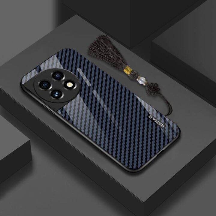 for-oneplus-11-case-luxury-hard-tempered-glass-carbon-fiber-protective-back-cover-case-for-one-plus-10-pro-10t-11-phone-shell