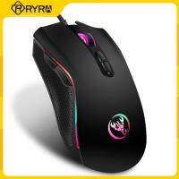 ZZOOI RYRA  Colorful Luminous Game Mouse  Optical Professional Gaming Mouse With 7 Bright Colors LED Backlit For Pc Gamer For Office