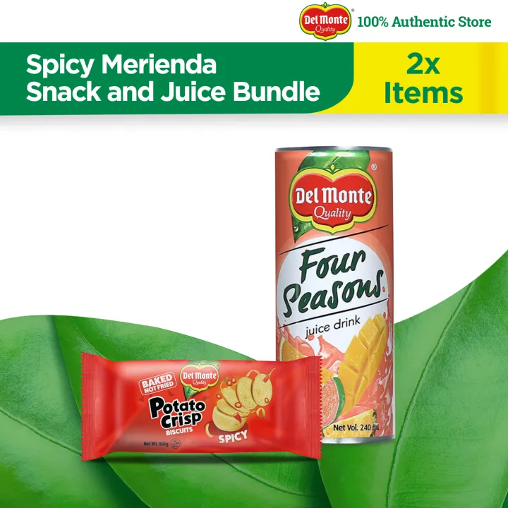 DEL MONTE Snack and Relax Combo 2 x 2 Items (Del Monte Potato Crisp