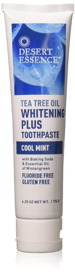 Kem đánh răng desert essence natural tea tree oil whitening plus toothpaste - ảnh sản phẩm 1
