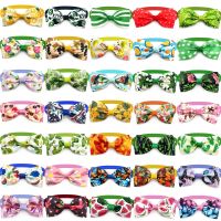 【HOT】♨❈✌ 50/100pcs Color Dog Bow Ties Fruit Pattern Colorful BowTie Collar Grooming Accessories Supplies