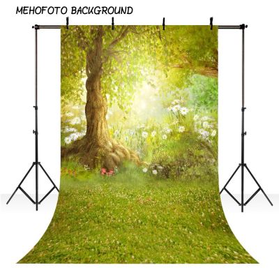 【Worth-Buy】 Mehofoto ฉากติดผนังป่าพื้นหลังการถ่ายภาพเทพนิยายทุ่งหญ้าดอกไม้ฟรีพื้นหลังธรรมชาติสตูดิโอเด็ก S-1987ที่สวยงาม