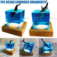 3D LED Night Light Shark Diver Decor USB โคมไฟข้างเตียง Home Office ห้องนอนเด็กคริสต์มาสหัตถกรรม Lampara Bross Hot