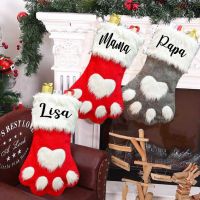 Personalized Pet Stockings Custom Dog Stocking Family Christmas Stockings for Pets Christmas Gift Stockings Monogram Stockings Socks Tights