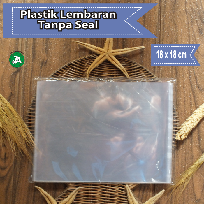 Plastik Kue Basah Lembaran 18 X 18 Cm Plastk Opp Tanpa Seal One Sheet Lazada Indonesia 0945