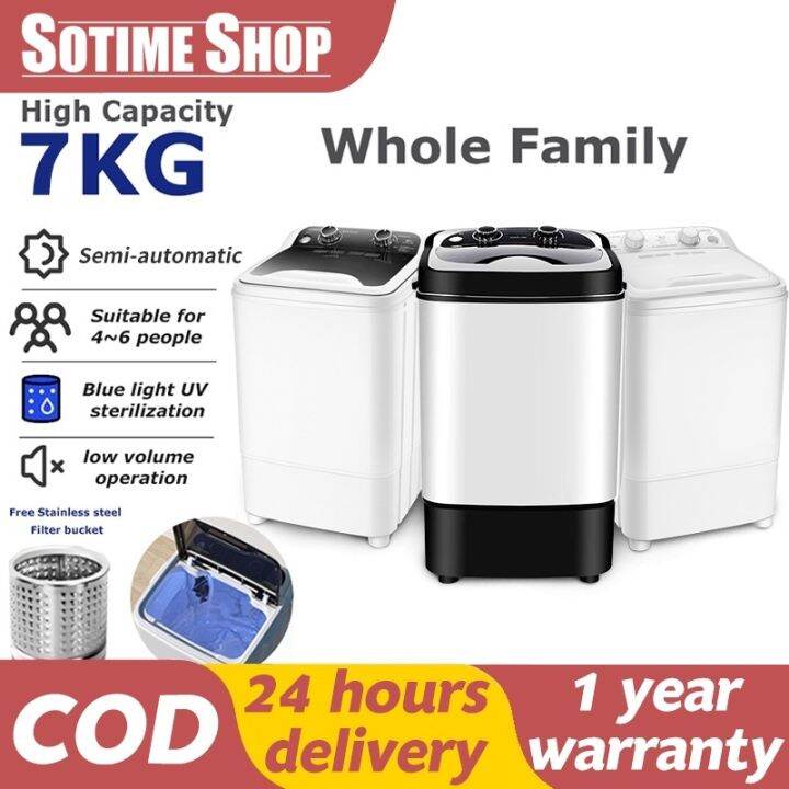 7KG/5KG Semi Auto special washing machine for baby in small household