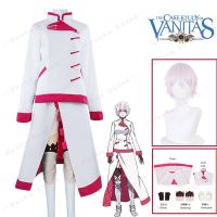 The Case Study Of Vanitas Jeanne The Hellfire Witch Cosplay Costume Pink Wig Gloves Knee Pad Stockings Anime Short Hair Full Set