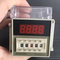 High Quality Omron Time Relay DH48S-1Z Digital Timer AC220V Digital Time Delay Relay 0.01S-99H99M with Socket Base Included