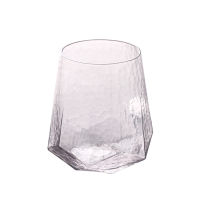 1PC Diamond Hammer Glass Champagne Goblet Burdy Bordeaux Frosted Wine Glass Coffee Milk Mug Pint Cup Wedding Party Wine Set