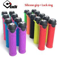 Odi Silicone Bicycle Grips 1pair Mountain Bike Handlebar Grips Soft Touch Bike Handle Cover Grip Free Bar Plug MTB Accessories Handlebars