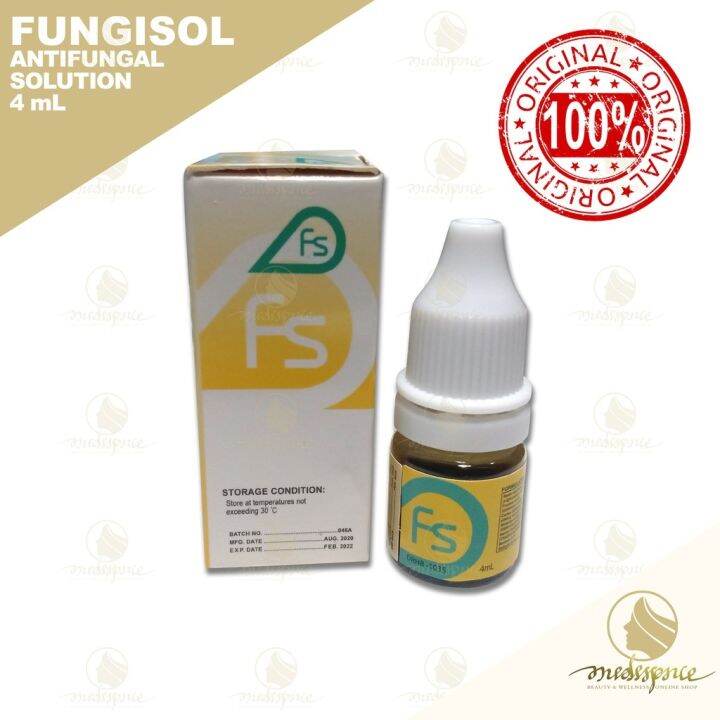 Fungisol 4ml Antifungal Solution 100 Original Authentic Lazada Ph