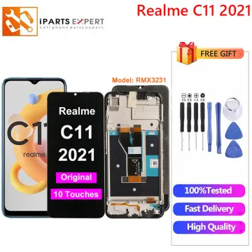 6.5 Original For OPPO Realme C30 RMX3581 LCD Display Touch Screen With  Frame For Realme C30s