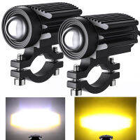 2 pieces of mini spotlight motor cycle LED spotlights