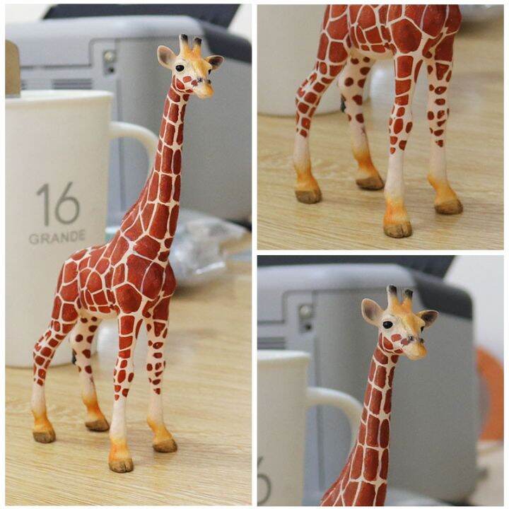 childrens-simulation-model-of-solid-animal-toy-giraffe-wild-animal-world-panda-kangaroo-brown-bear-deer-elephant