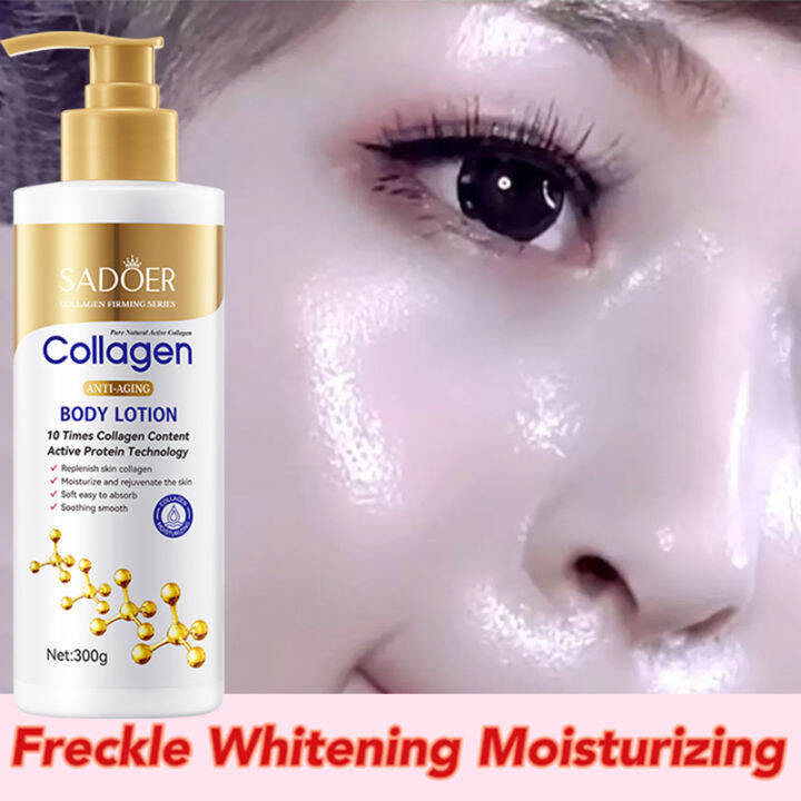 SADOER COLLAGEN BODY LOTION ANTIAGING 300G Moisturizing Permanent