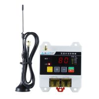 Automatic Wireless Remote Water Level Controller Water Pump Tank Water Tower 220V Liquid Level Remote Control Floating Ball Induction Switch