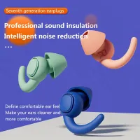 Soft Silicone Swimming Earplugs With Box Noise Reduction Sleeping Ear Protector Waterproof Diving Mini Sports Ear Plug