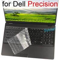 [HOT P] แผ่นครอบแป้นพิมพ์สำหรับ Dell Precision 3540 3541 3550 3551 3520 3530 7510 7520 7530 7540 17.3ซิลิโคนปกป้องผิวอุปกรณ์เสริม