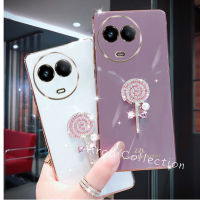 เคสโทรศัพท์ Realme11 4G 5G Phone Case เคส Realme C51 Realme 11 NFC ดีลสุดฮอตสีลูกอมคริสตัลอมยิ้มปกอ่อน2023