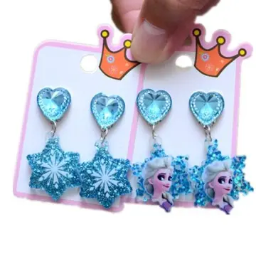 Frozen clip deals on earrings