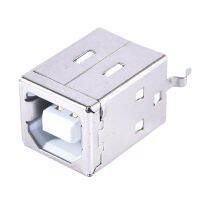 Sun 5pcs USB B Type FEMALE SOCKET CONNECTOR 180องศาสำหรับเครื่องพิมพ์ Data Interface