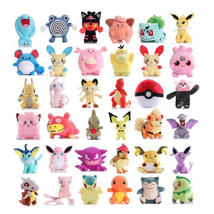 36 Styles 15-25cm Pokemon Pikachu Umbreon Snorlax Raichu Charmander ...