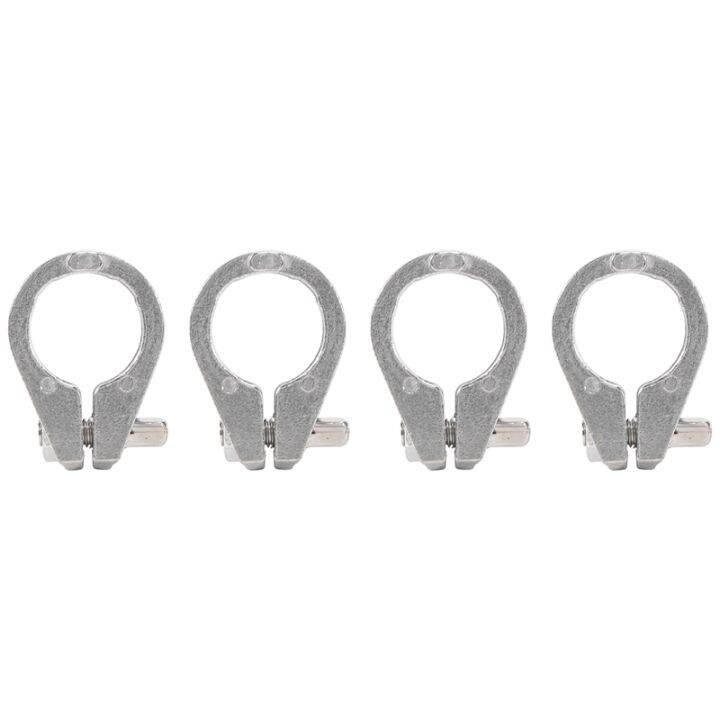 4Pcs Cymbal Stand Hinged Memory Lock for Bass Drum 22mm Bracket Tube