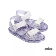 Giày sandals Melissa Papete Wide AD - Bạc