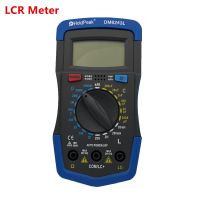 DM6243L Digital LCD Meter Inductance Capacitance Resistance Tester Multimeter Crocodile Clip Measuring Tool with Bag DM4070 Electrical Trade Tools Tes