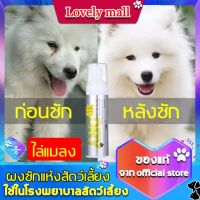 โปรดี!! [อาบน้ำ 1 นาที  น้องแมวไม่ดื้อ] โฟมล้างแห้งสำหรับสัตว์เลี้ยง ไม่ต้องล้างไร้น้ำ 200ml(โฟมอาบแห้งแมว แชมพูแมว แชมพูสุนัข สุดฮอต! แชมพูแมว แชมพูอาบแห้ง โฟมอาบแห้ง แชมพูสัตว์เลี้ยง เจลอาบน้ำแมว แชมพูสุนัข