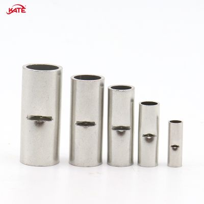 BN Copper Tube Terminal Wire Docking Terminal Cable Connector Parallel Wire Connector Copper Tin Plated 0.5-70mm ² 22-2/0 AWG