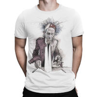 Keith Richards Art T-Shirt, MenS WomenS All Sizes Top Sale Mens Round Neck Cotton Casual Muscle Men T Shirts เสื้อยืดคุณภาพสูง