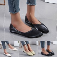 Xăng Đan Nữ Giày Cỡ Lớn Thời Trang Giày Đơn Nông Miệng Lười Cho Nữ Mùa Hè thumbnail