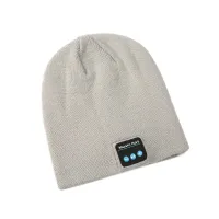 Warm Bluetooth Hat Music Beanie Cap Bluetooth Music Wireless Earphone Cap Running Sports Call Listening to Songs