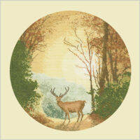 ชุดครอสติช Pinn HJC268 เฮริเทจ AUTUMN LIGHT  ขนาด 10”x10”